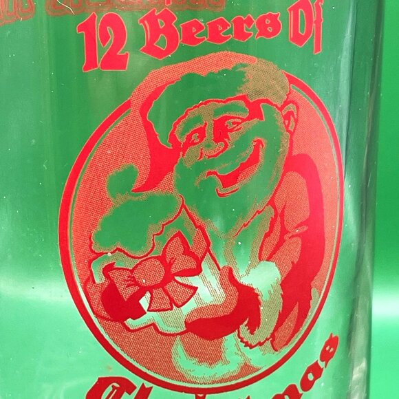 Boulevard Brewing Co Amber Ale 12 Beers Christmas Glass Stein 4th Annual Event - Picture 8 of 10